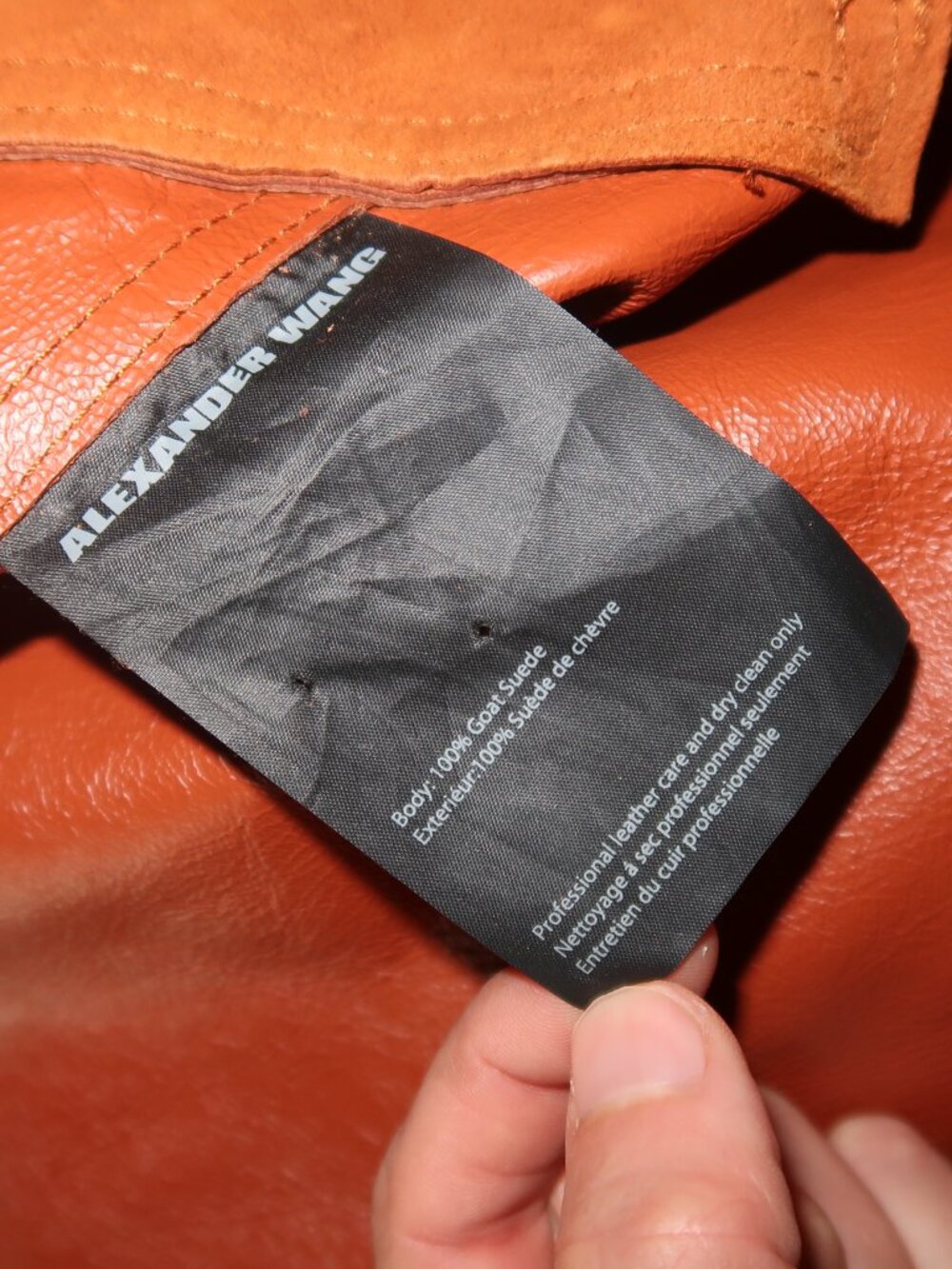 Alexander Wang Suede Biker Vest - Picture 9 of 9